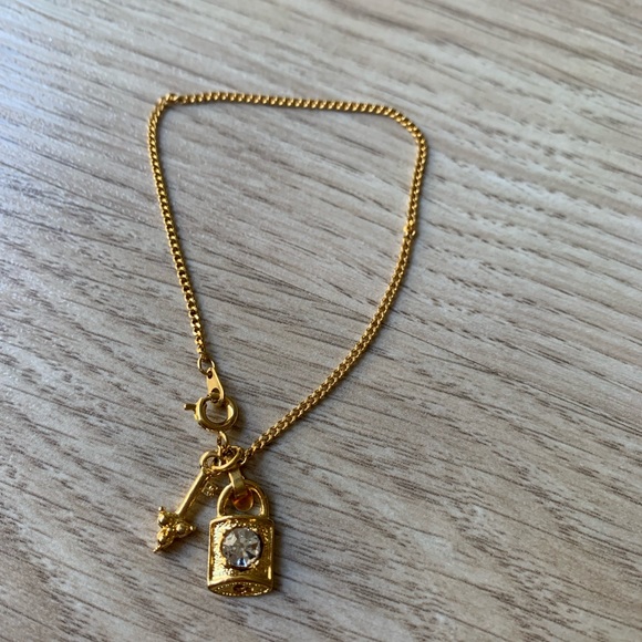Jewelry - SOLD Key and Lock Gold Bracelet NEVER WORN BEFORE
